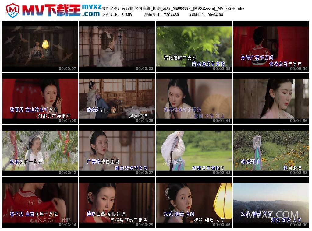 黄诗扶-琴瑟在御_国语_流行_YE600984